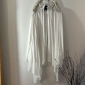 Lovey Lane Bryant White Shrug